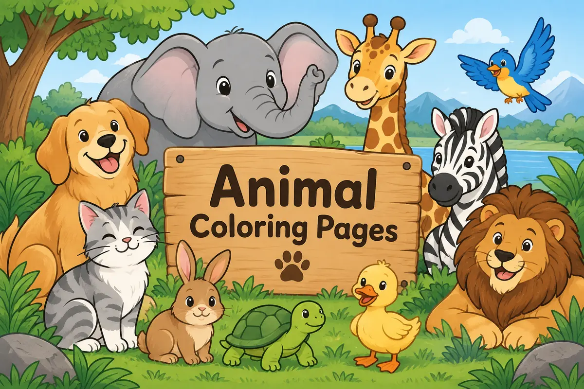 Animal Coloring Pages