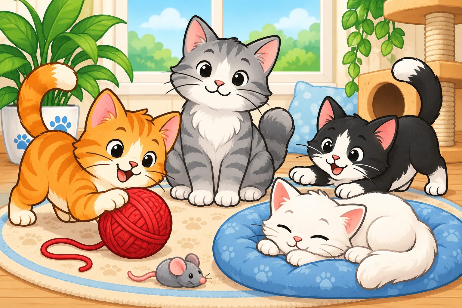 Cat Coloring Pages